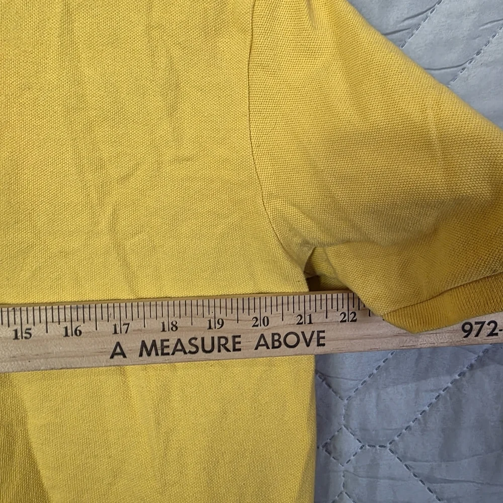 Polo by Ralph Lauren Yellow Polo Shirt with Blue Pony